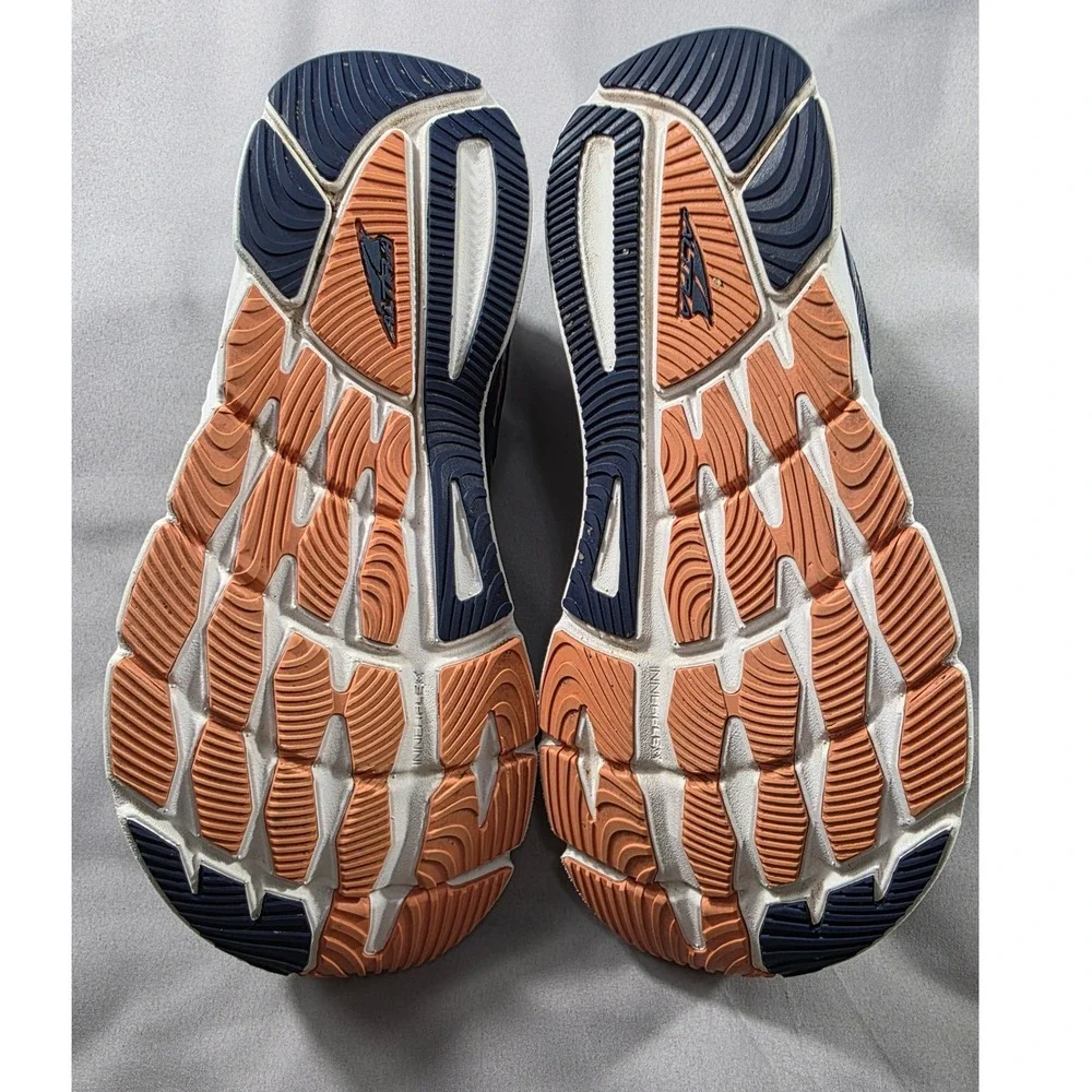 Altra Torin 6 Running Shoes Women 8 Navy Blue Orange Comfort Sneakers